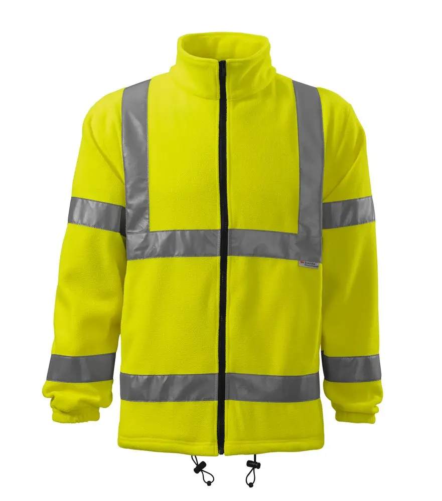 MALFINI HV FLEECE JACKET 5v1 Bunda reflexní žlutá L 54-L