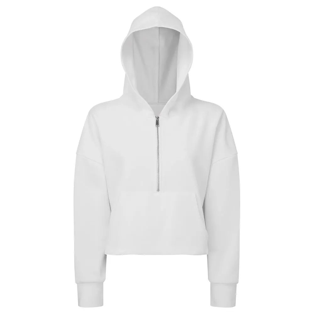 TriDri® Dámská mikina s 1/2 zipem a kapucí -