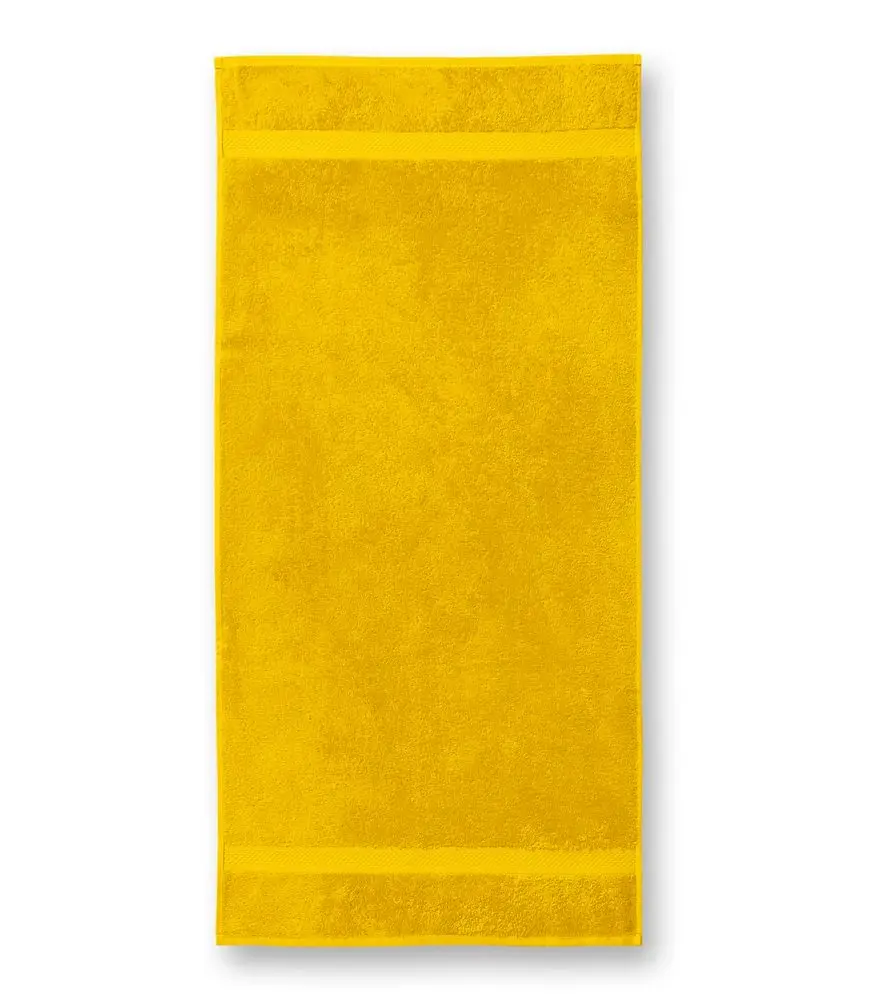 Bavlněná osuška hrubá, žlutá, 70x140cm