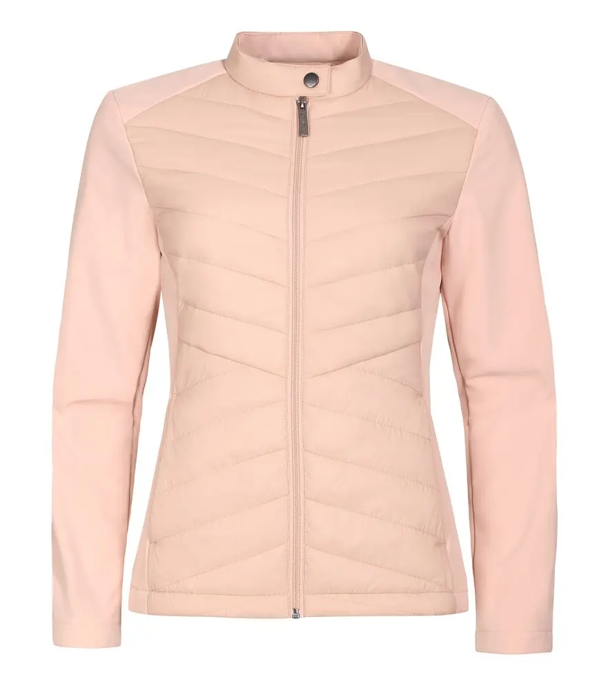 MALFINI Premium® Hybridní dámská bunda Cross se stojáčkem Barva: růžová jemná, Velikost: XS