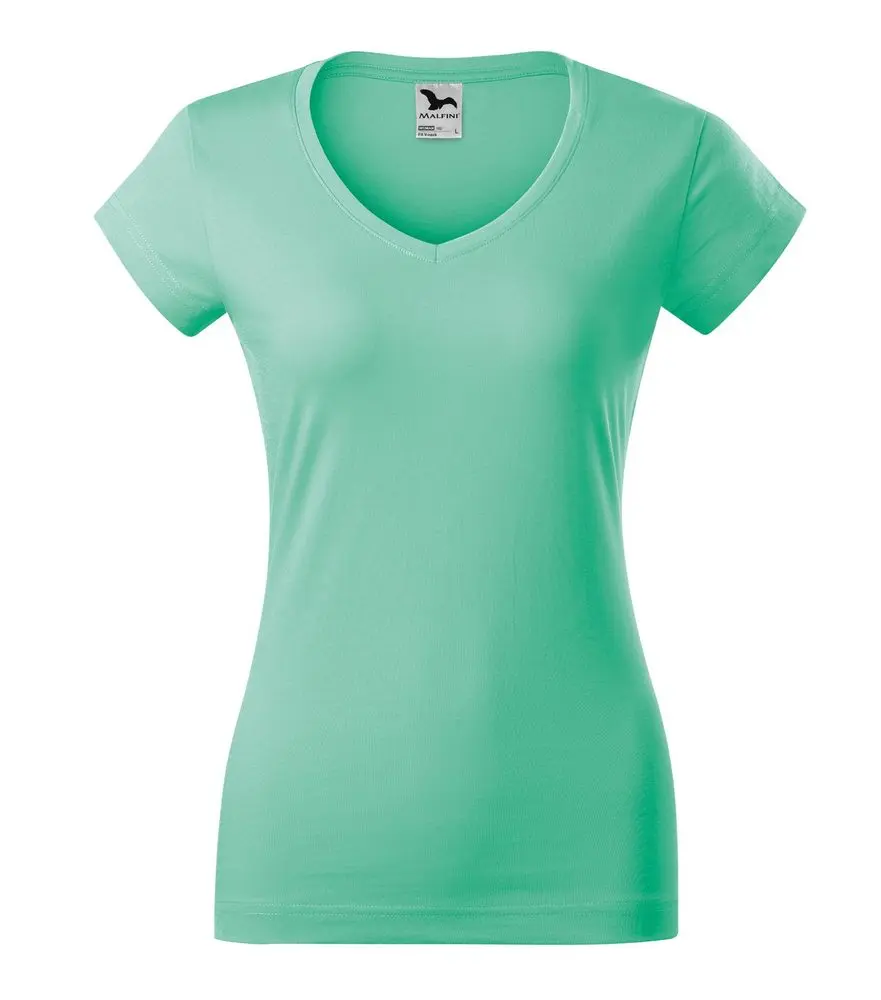 MALFINI Dámské tričko Fit V-neck -