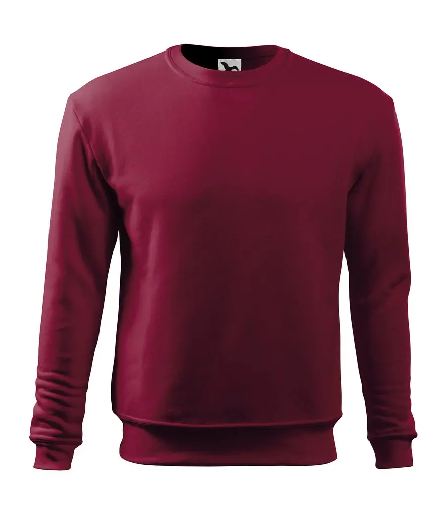 MALFINI Pánská/dětská mikina Essential - Garnet | 146 cm (10 let)