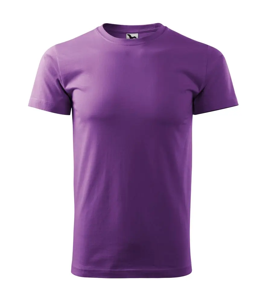 MALFINI Pánské tričko Basic - Fialová | 2XL