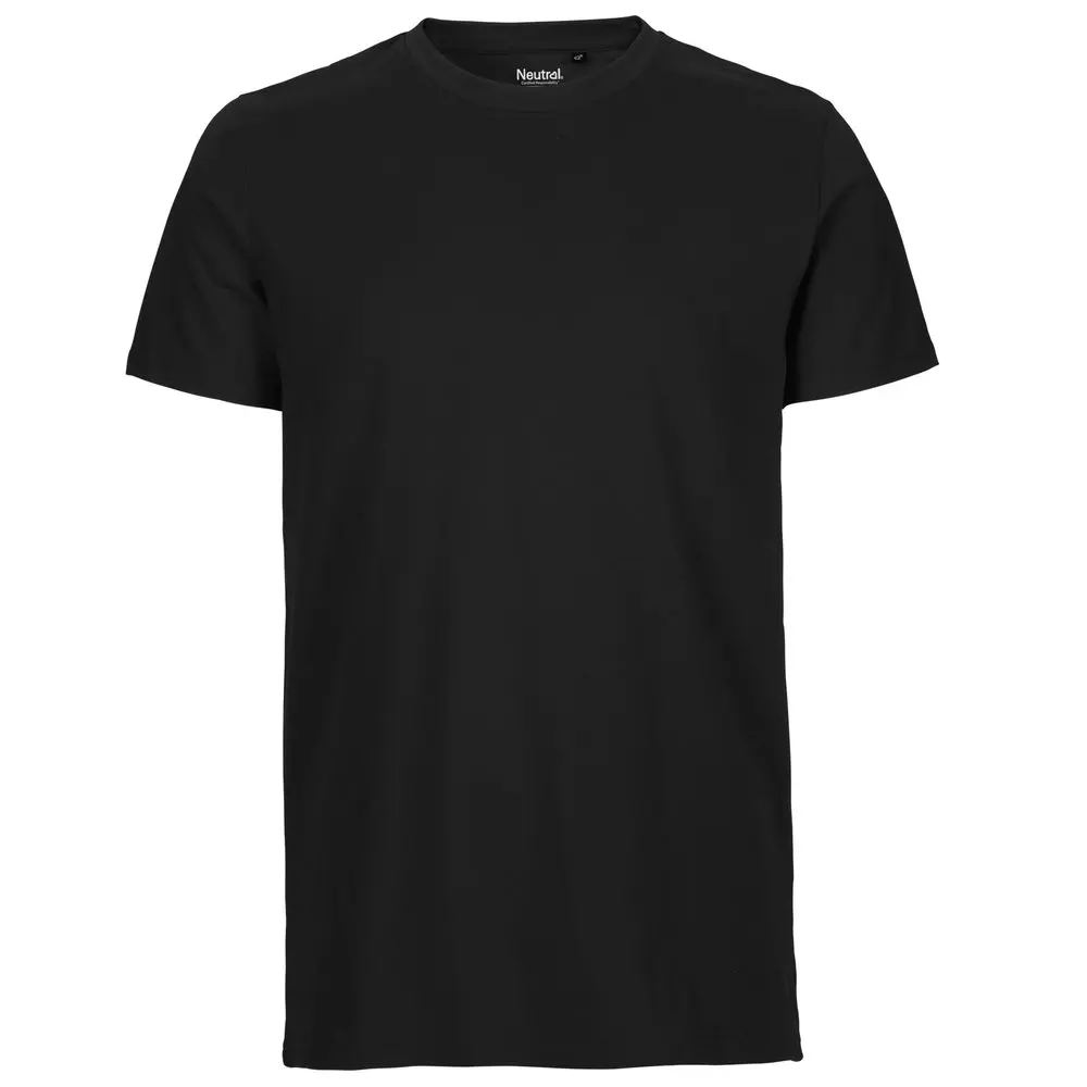 Neutral Pánské organické tričko v úzkém slim-fit střihu Barva: černá, Velikost: XS NE61001