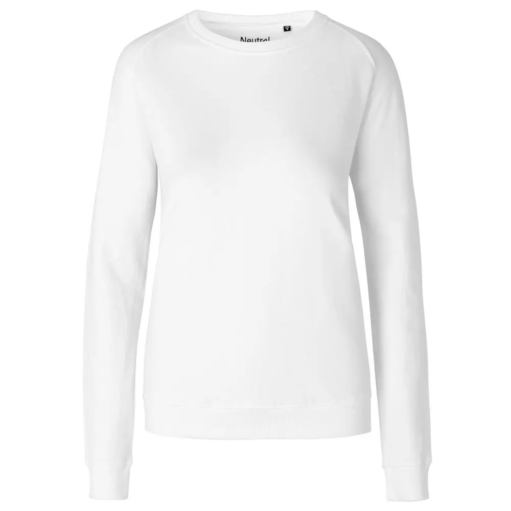Dámská organická mikina Neutral bez zipu s elastickými náplety Barva: