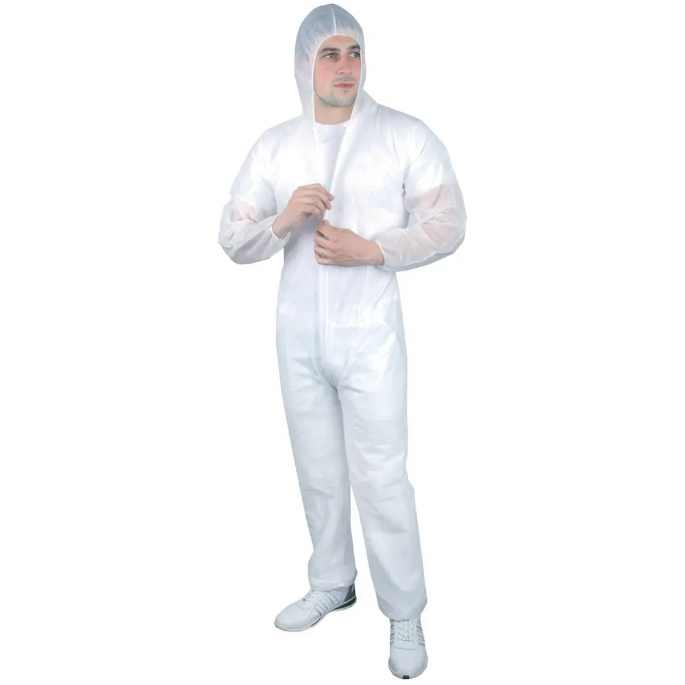 Jednorázový pp overal Ardon®Andrew bílý vel. 3XL