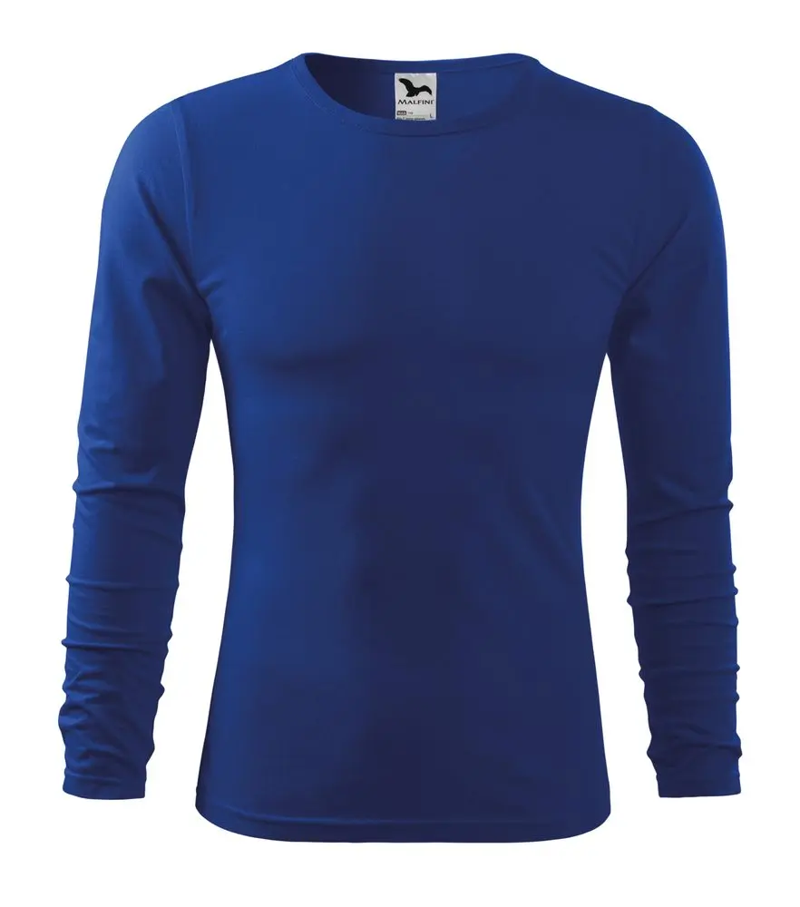 MALFINI FIT-T LONG SLEEVE pánské dlouhý rukáv Tričko královsky modrá XL 58-XL