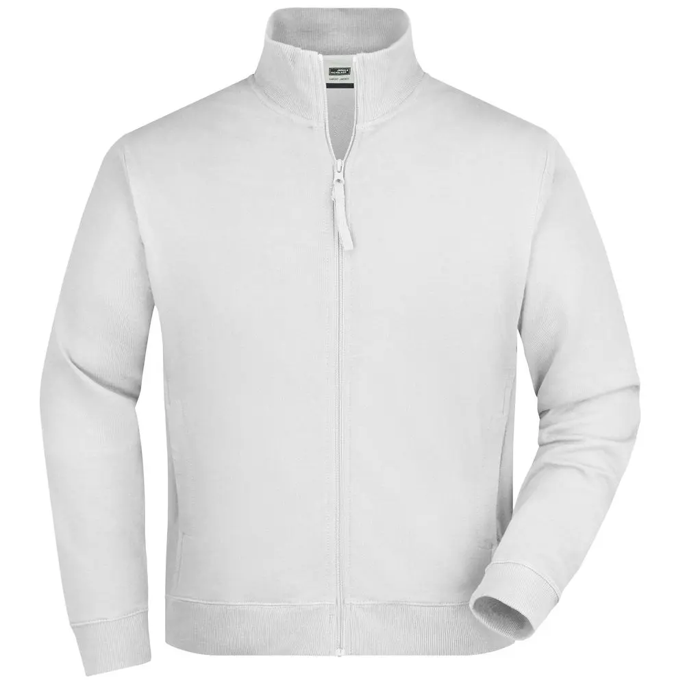 Daiber Pánská mikina na zip bez kapuce JN058 -