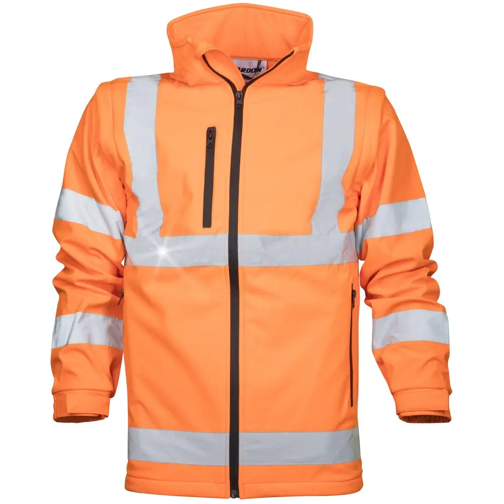 Bunda softshelová hi-viz