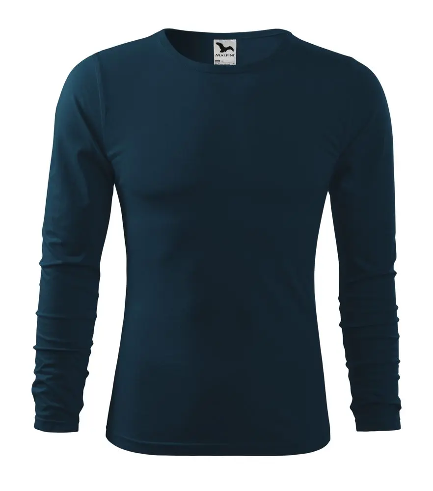 MALFINI FIT-T LONG SLEEVE pánské dlouhý rukáv Tričko námořnická modrá 3XL 3XL