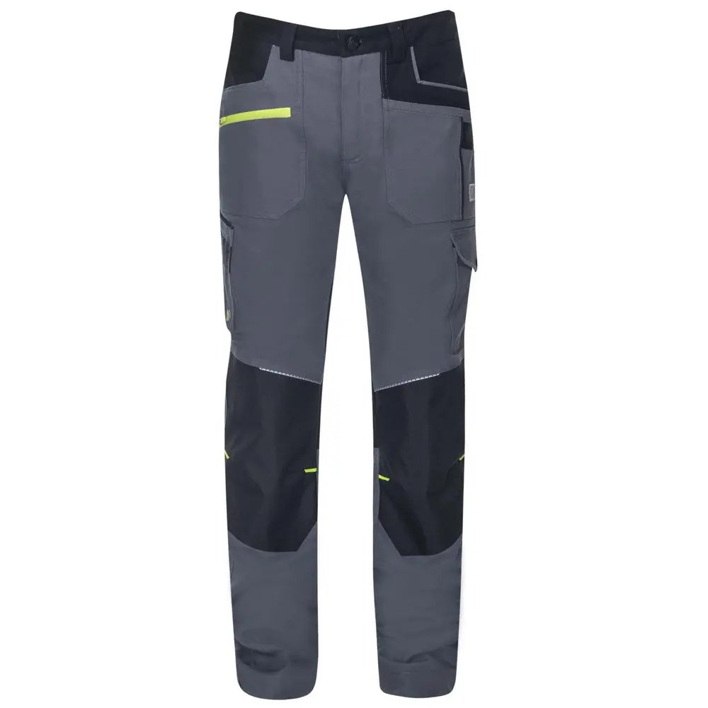 Ardon 4XSTRETCH dětské stretchové Kalhoty pracovní do pasu šedá