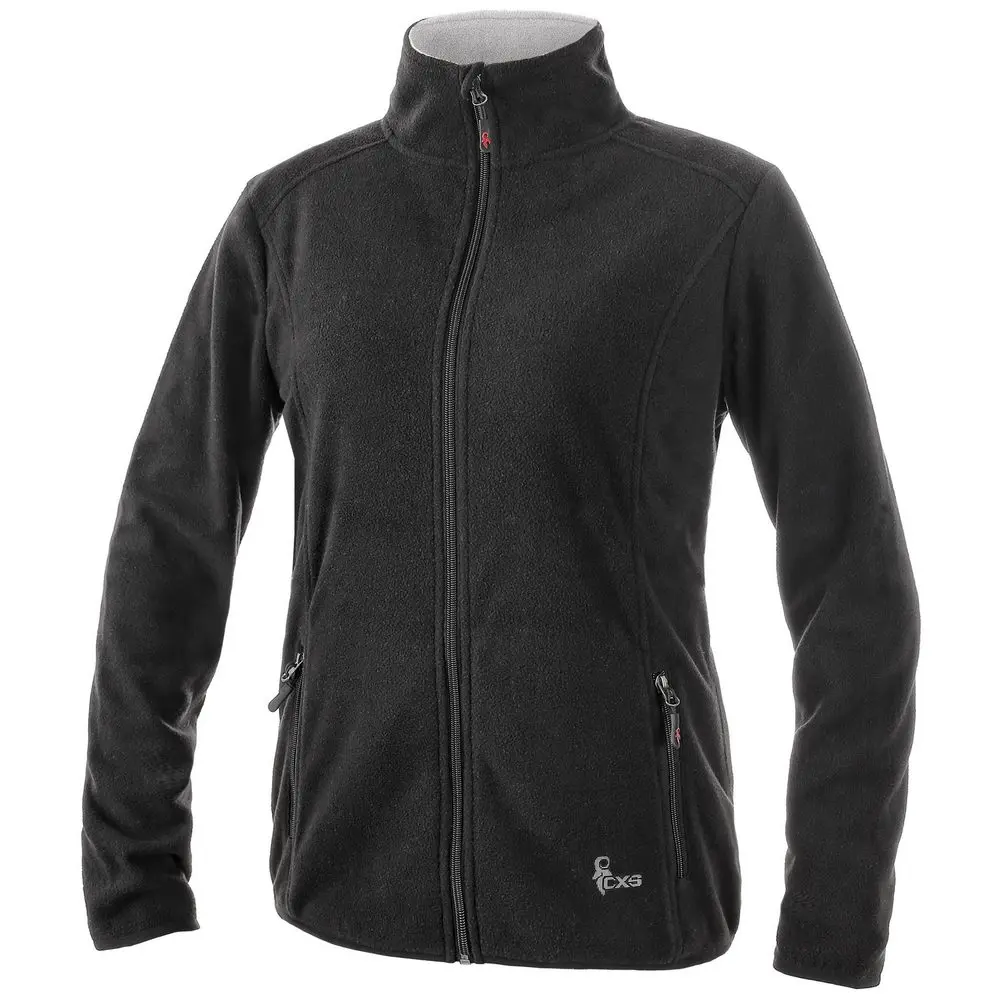 Mikina GRANBY LADY, dámská, fleece, černá,