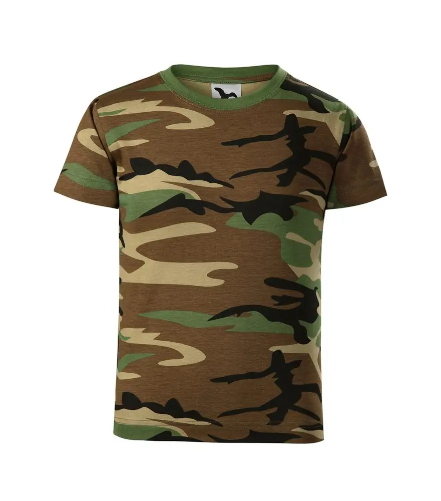 MALFINI Dětské maskáčové tričko Camouflage - Maskáčová
