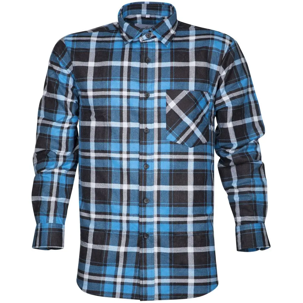 Flanelová košile JONAH, modrá
