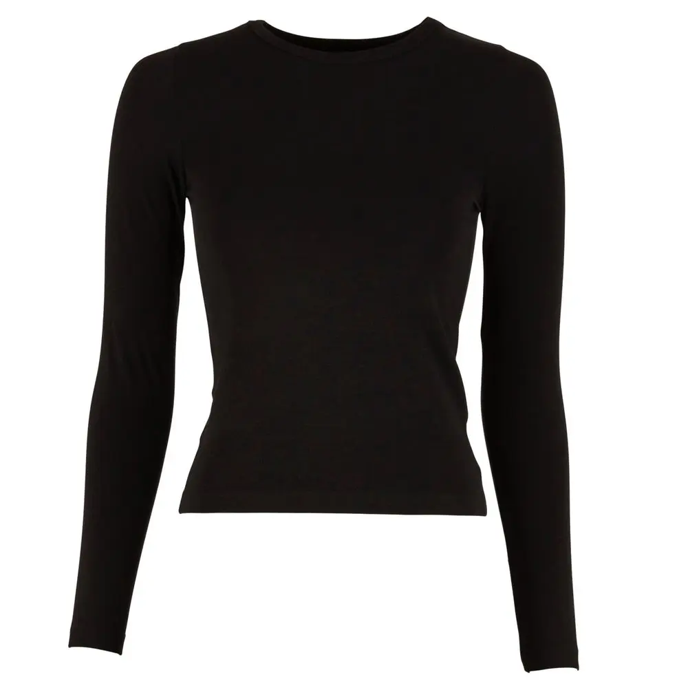 Build Your Brand Dámské tričko s dlouhým rukávem Ultra Slim -