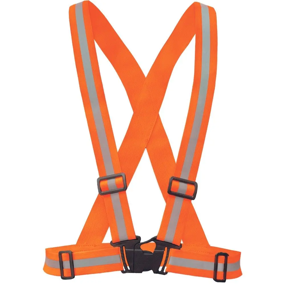 Canis CXS Reflexní elastický KŘÍŽ oranžový