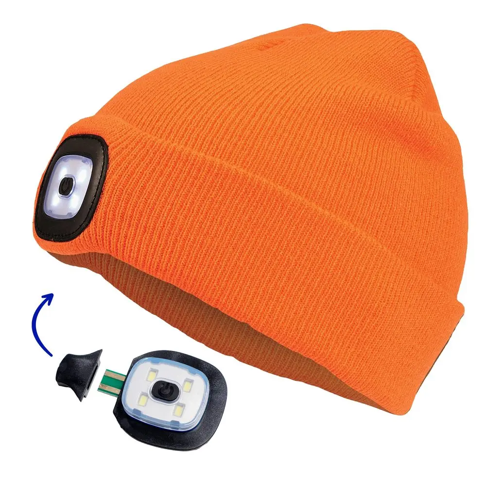 DEEL LED lampa čepice oranžová