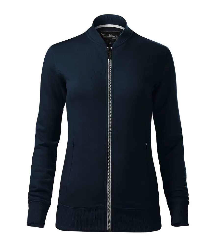 MALFINI Premium® Dámský celopropínací bomber Malfini s kontrastním kovovým zipem Barva: