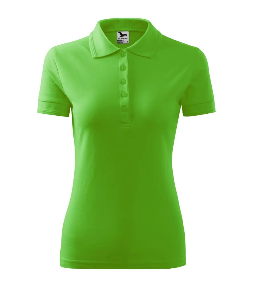 MALFINI Dámská polokošile Pique Polo - Apple green | 2XL
