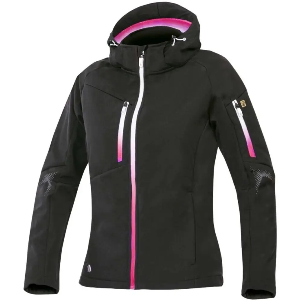 Dámská softshellová bunda ARDON®CREATRON® černo-růžová M H6675/M