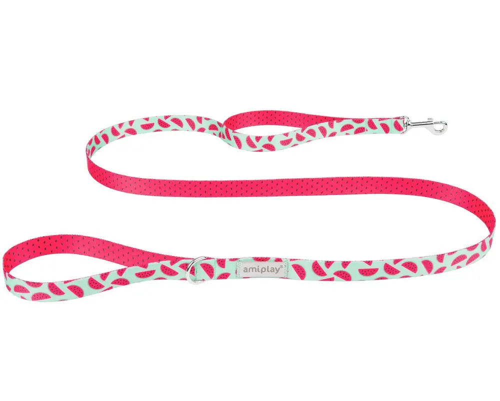 Amiplay Vodítko Be Happy Watermelon 150 cm - XL | P58666