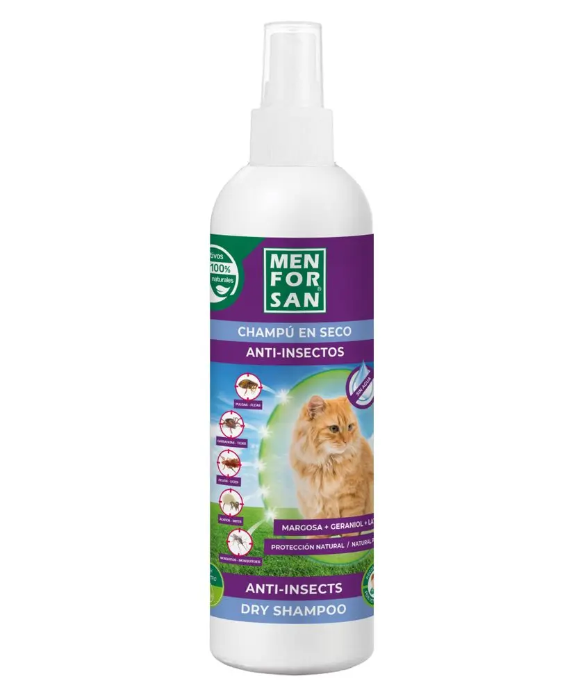 Menforsan repelentní šampon ve spreji pro kočky, 250 ml | P53767
