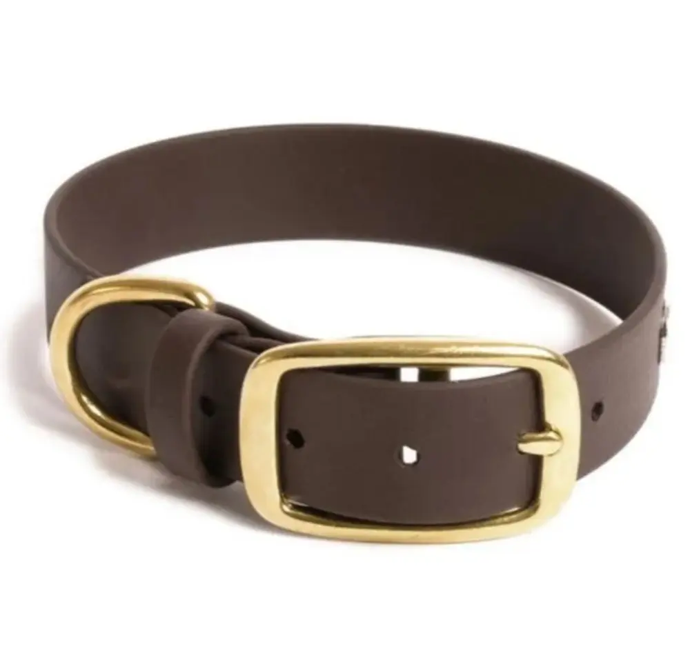 Reedog obojek tmavě hnědý Biothane - L | P58473
