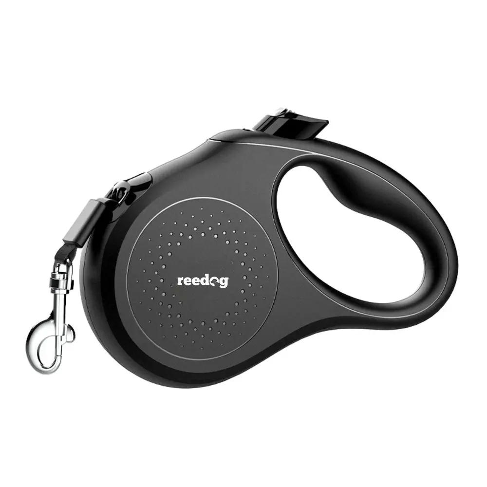 Reedog Senza Basic samonavíjecí vodítko M 25kg/ 5 m páska / pastelové černé | P57925