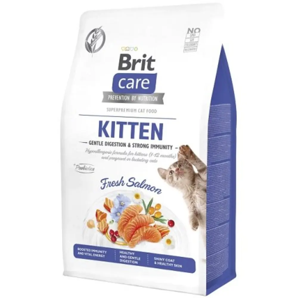 Brit Care Cat Grain-Free Kitten Gentle Digestion & Strong Immunity 400 g | P57252