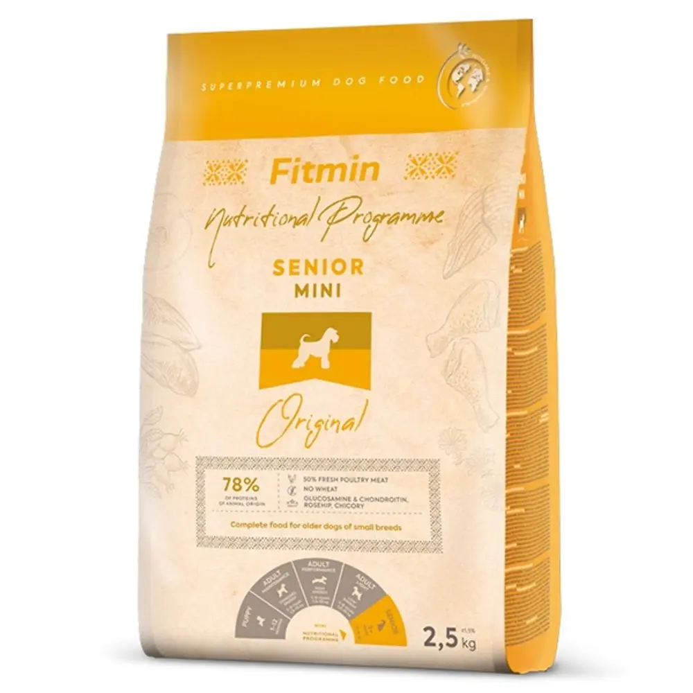 Fitmin Dog Mini Senior 2,5 kg | P56374