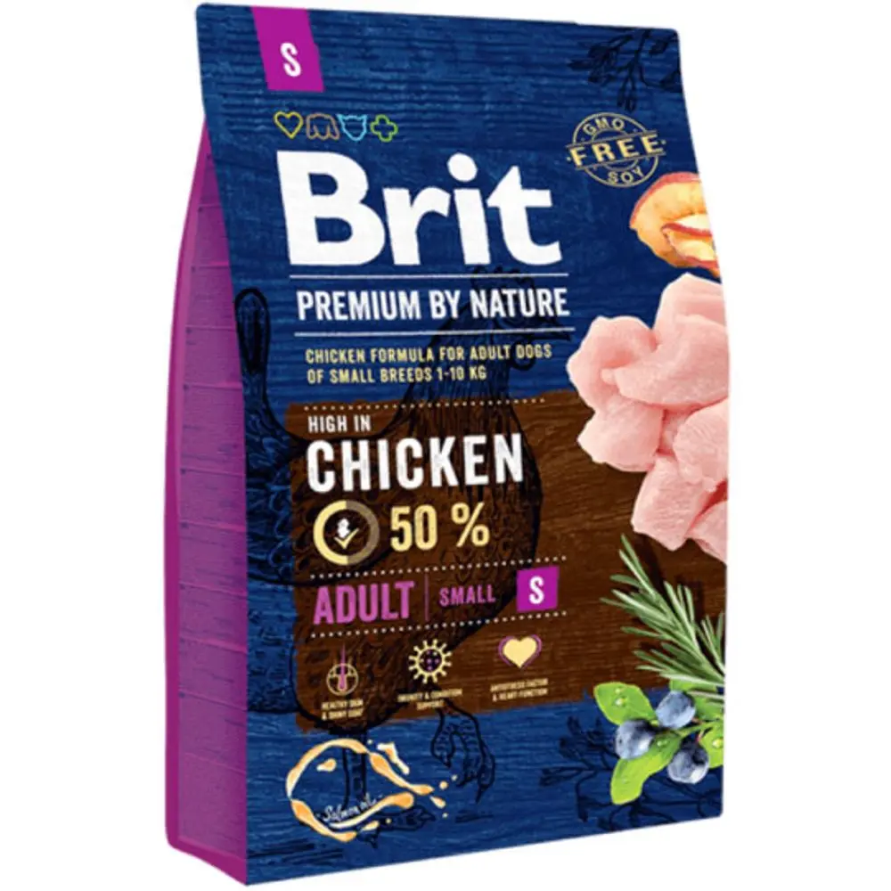 Brit Premium by Nature Adult S 3 kg | P57006