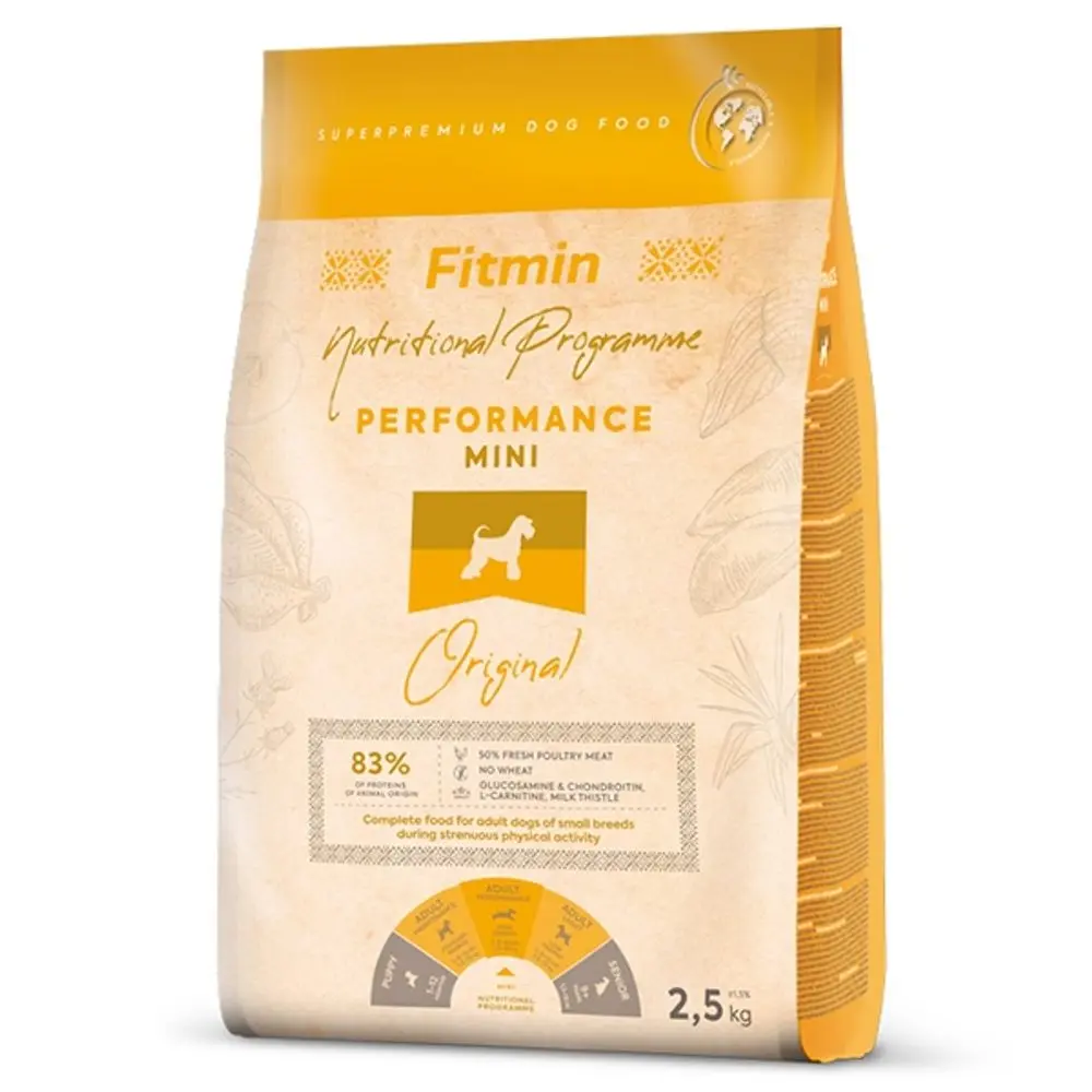 Fitmin Dog Mini Performance 2,5 kg | P56373