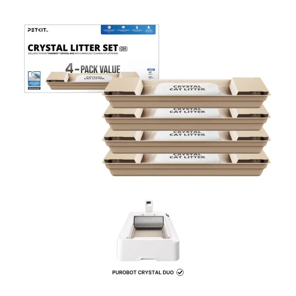 Pektit krystalické stelivo pro PUROBOT CRYSTAL DUO - 4 ks | P58221