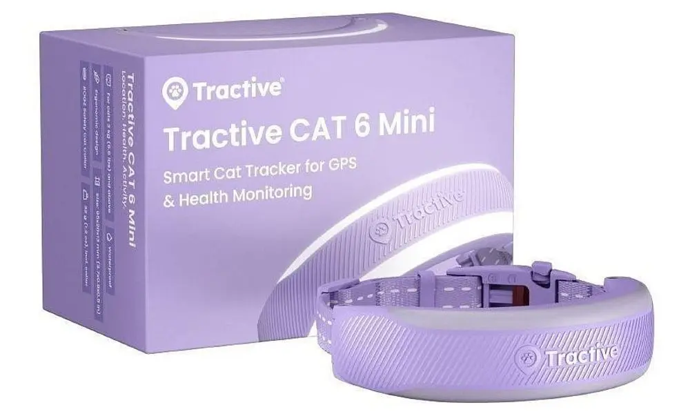 Tractive GPS CAT 6 Mini | GPS lokátor pro kočky - fialová | P59481