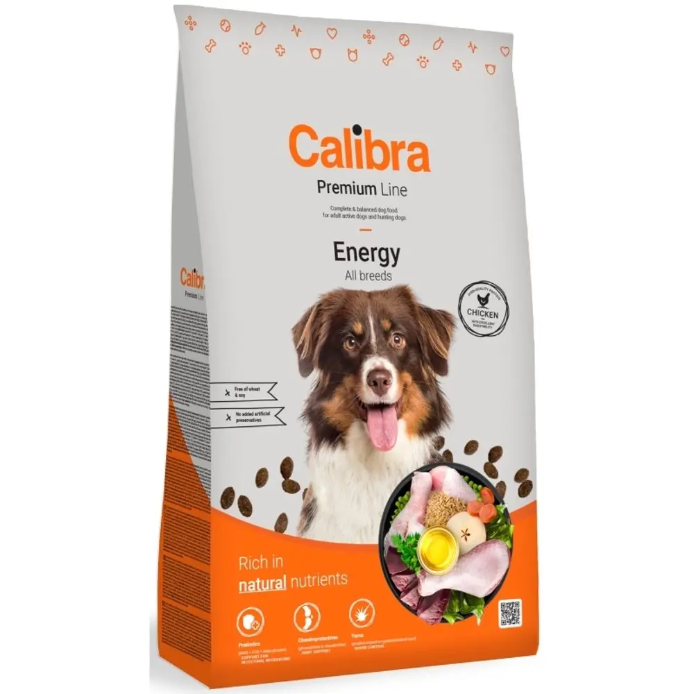 Minimální trvanlivost do 26.8. 2026: Calibra Dog Premium Line Energy 3 kg | P59624