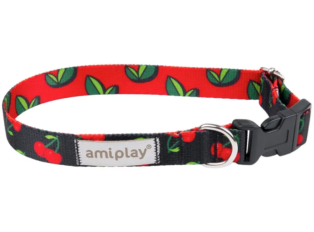 Amiplay Obojek nastavitelný BeHappy Cherry - S | P58748