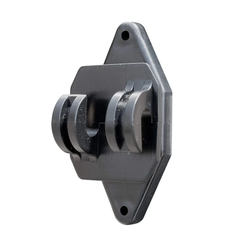 Izolátor k elektrickému ohradníku, pro drát, lanko a lano do 8 mm na hřebík nebo vrut - 10 ks | P52097