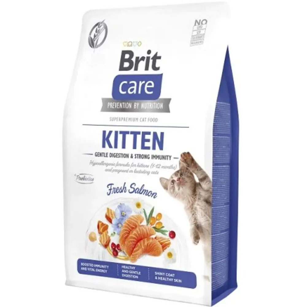 Brit Care Cat Grain-Free Kitten Gentle Digestion & Strong Immunity 2 kg | P57251