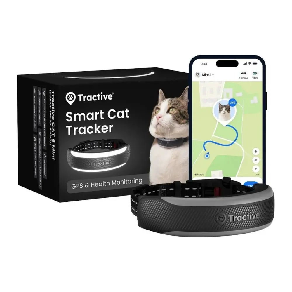 Tractive GPS CAT 6 Mini | GPS lokátor pro kočky - fialová | P59481