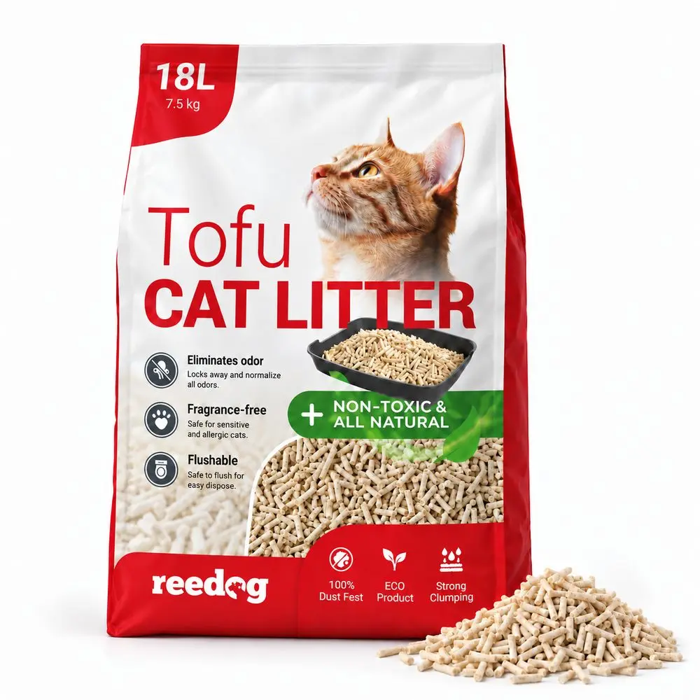 Reedog stelivo pro kočky Tofu 18 l / 7,5 kg | P59270