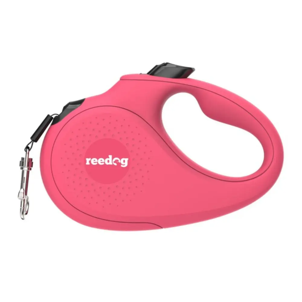 Reedog Senza Basic samonavíjecí vodítko L 50kg / 5m páska / růžové | P38077