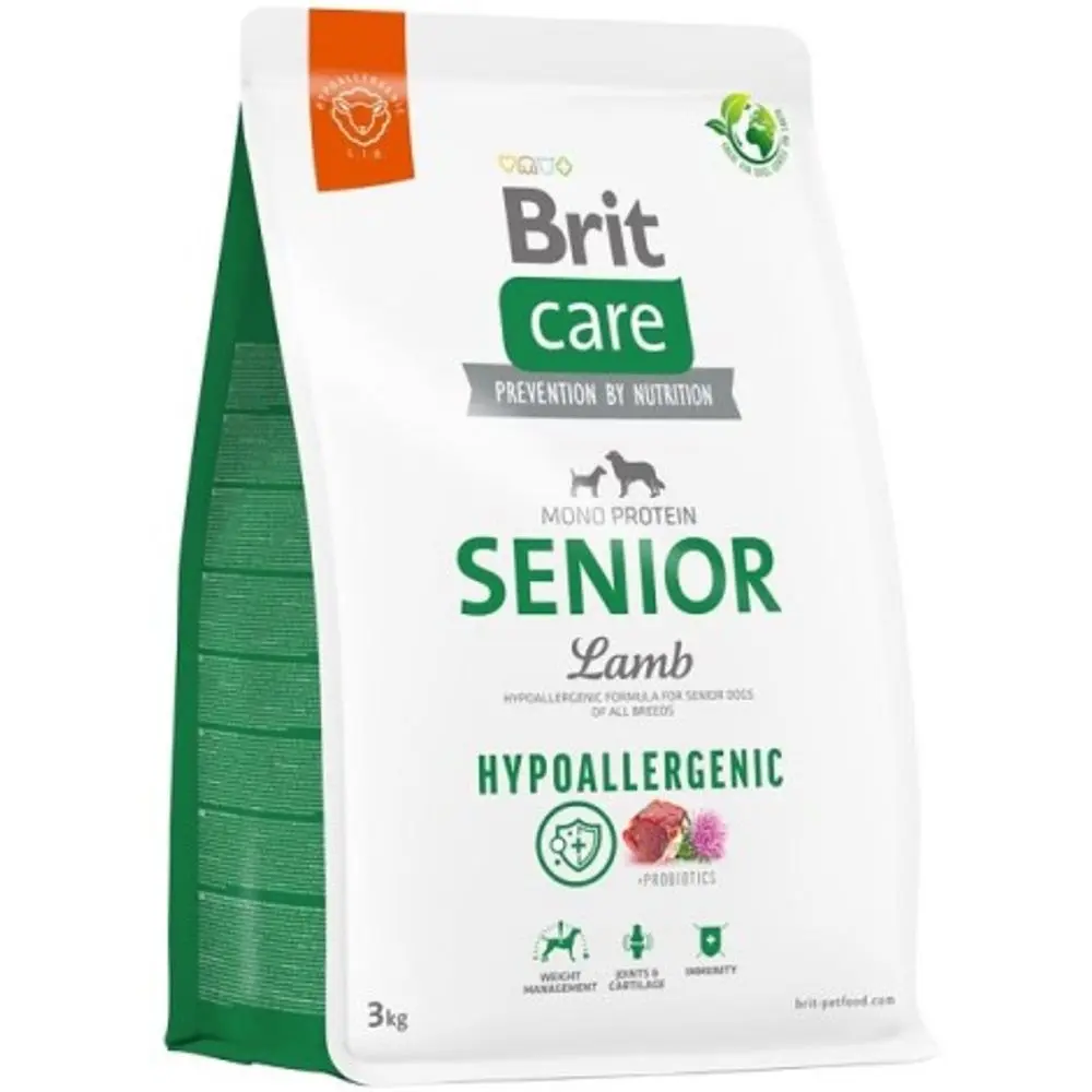 Brit Care Dog Hypoallergenic Senior Lamb 3 kg | P56968