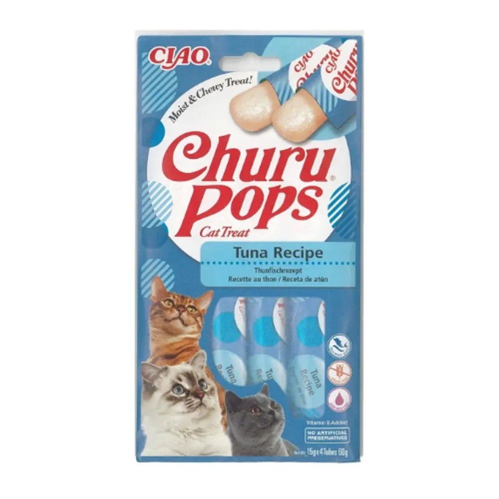 Churu Cat Pops Tuna 4x15g | Pamlsky pro kočky | P58781