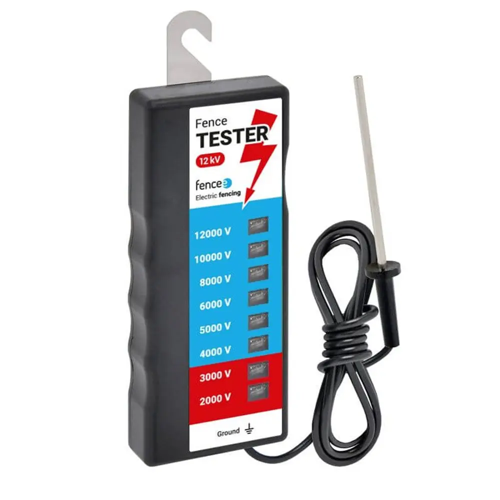 Zkoušečka pro elektrické ohradníky diodová 12 kV, se zemněním | P50161