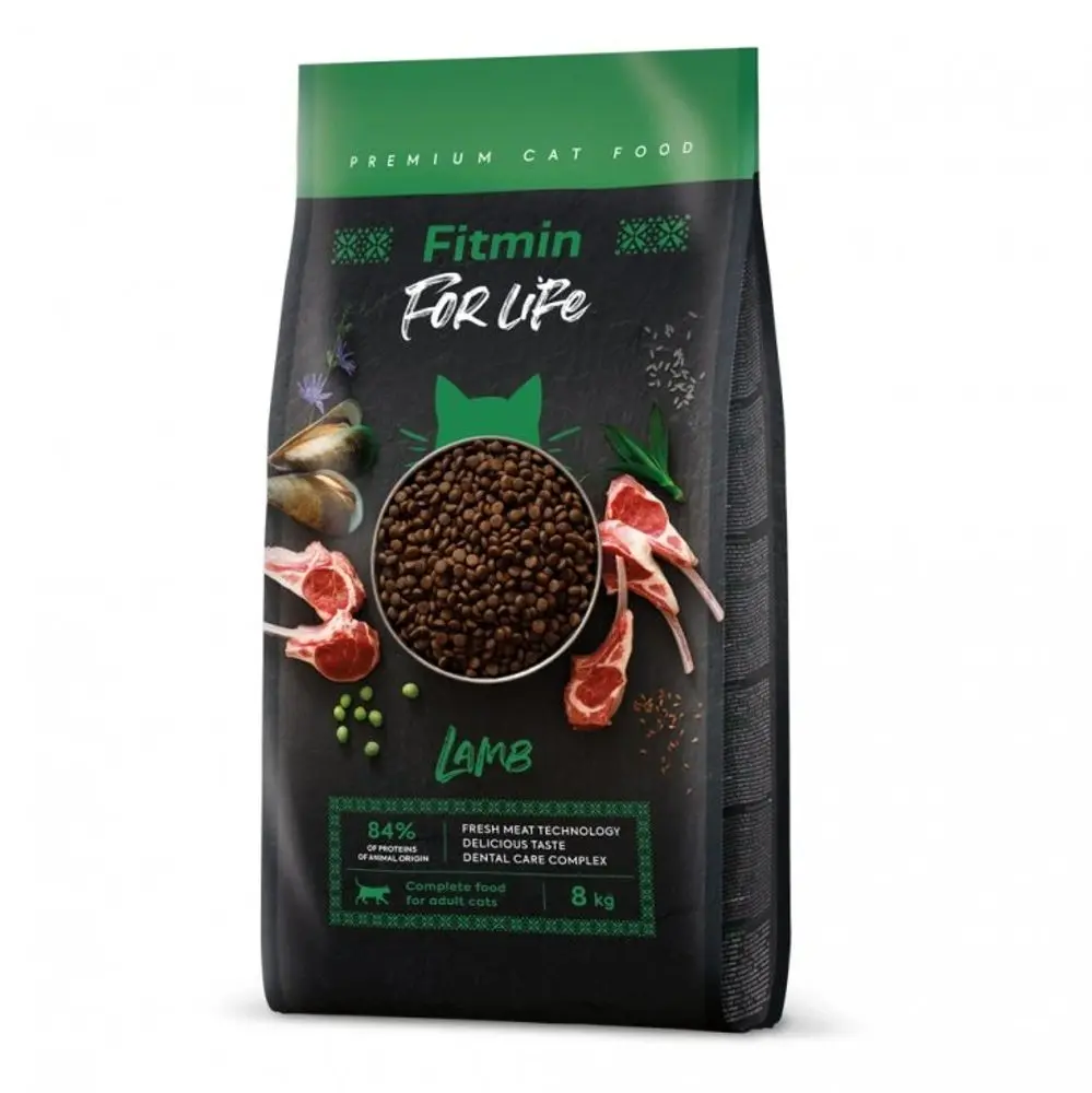 Fitmin Cat For Life Adult Lamb 8 kg | P57196