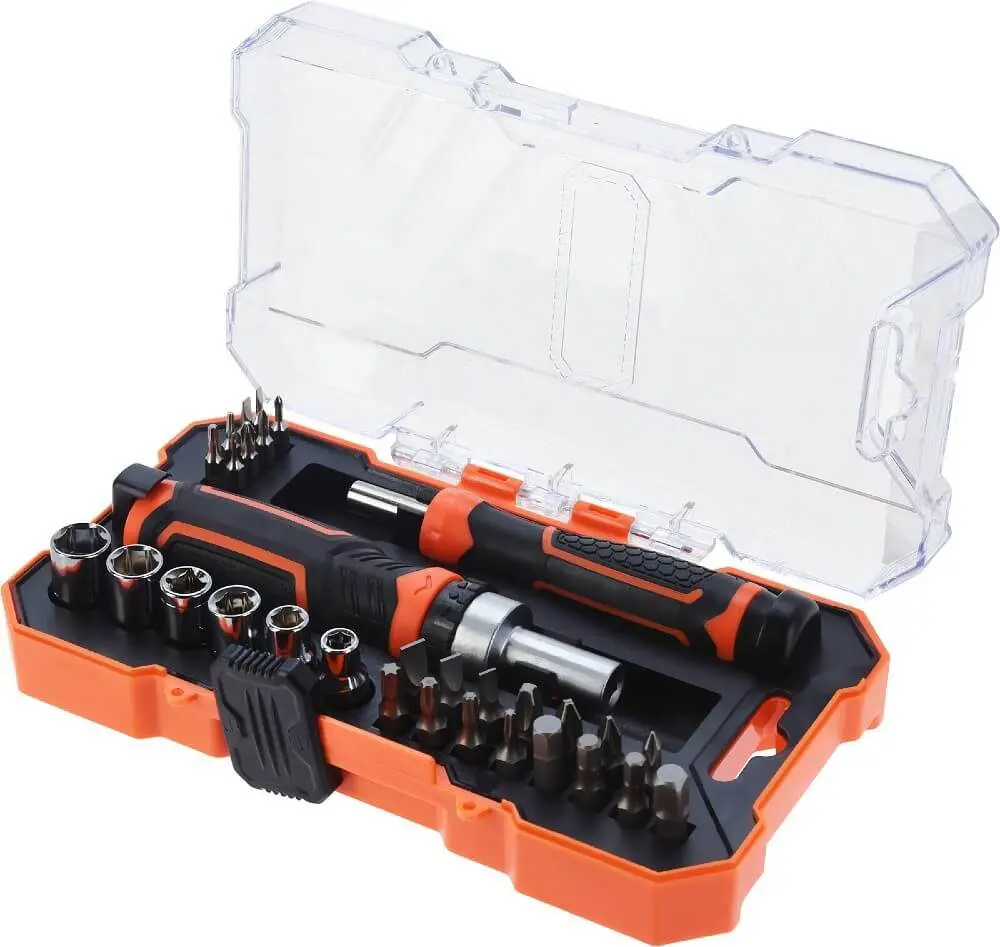 FX TOOLS Ráčna a šroubovák s nástavci sada 31 ks HARDEN KO-CR1001700