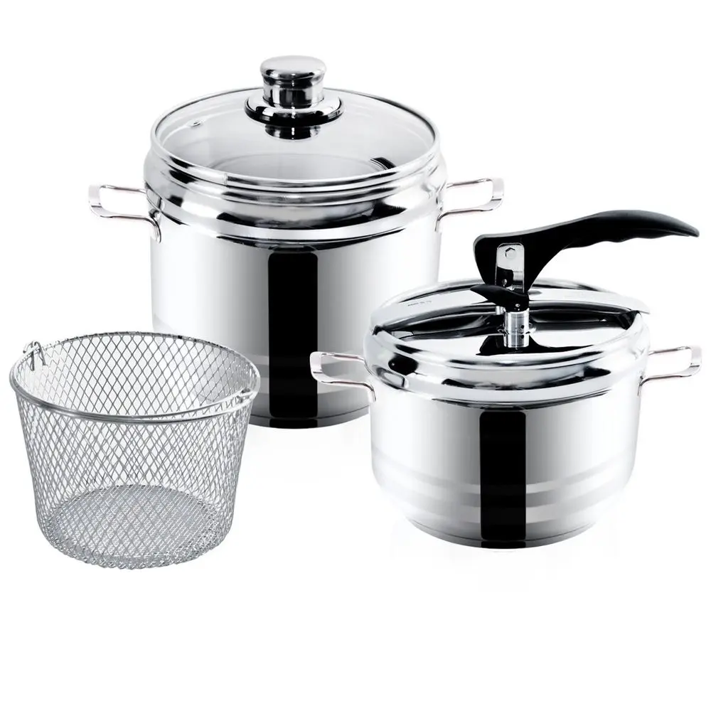 Tlakový hrnec Profi duo 5 l+3,5 l
