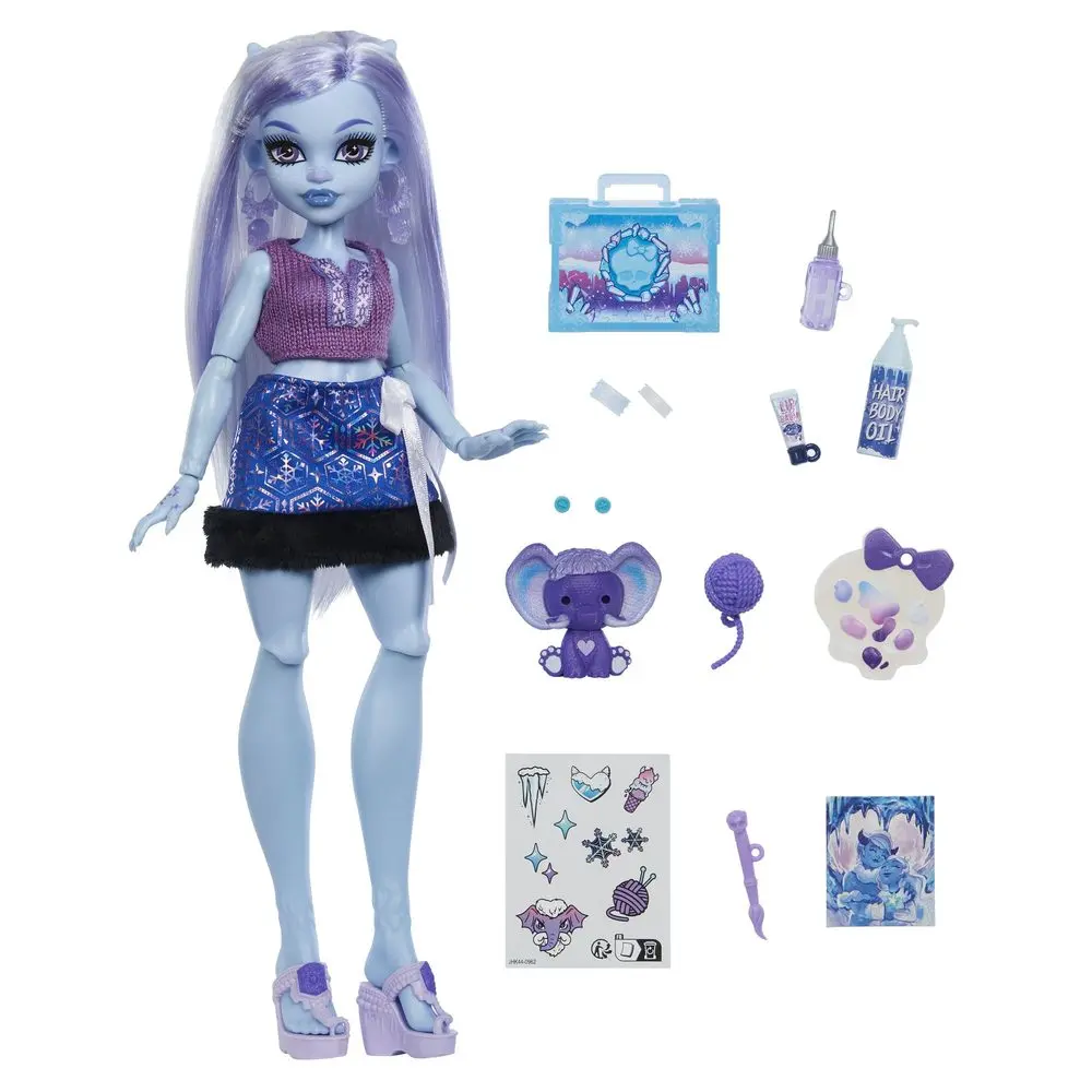 Monster High panenka SELF-SCARE SECRETS - ABBEY