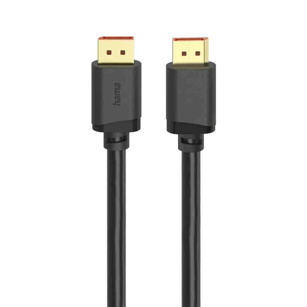 Hama DisplayPort 2.1 kabel UHD/16K, 80 Gb/s, 2 m