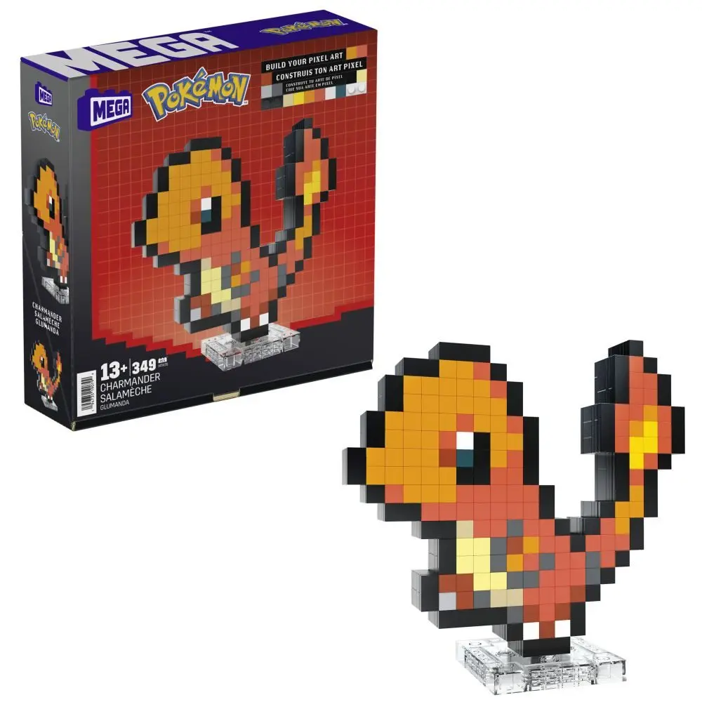 Mega Bloks Mega Pokémon Pixel art - Charmander
